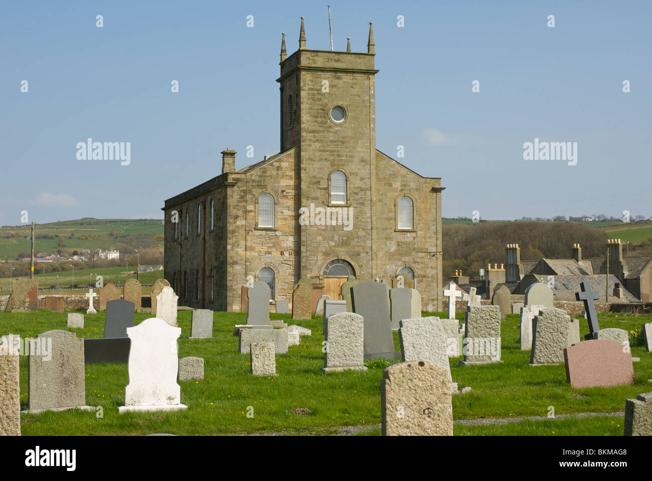 Santa Brigida è la Chiesa, Moresby, West Cumbria, England Regno Unito Foto Stock