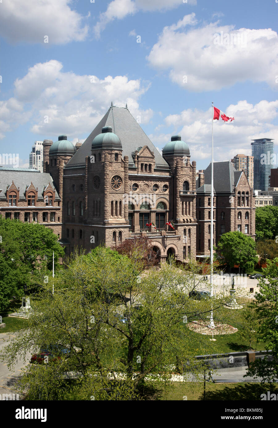 Parlamento provinciale edificio, Toronto Foto Stock