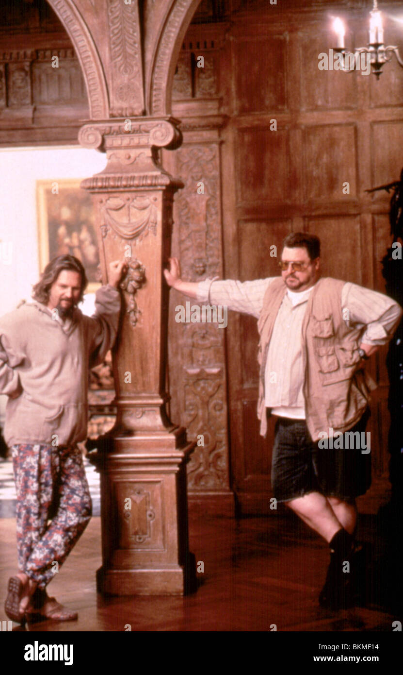 Il grande Lebowski (1998) Jeff Bridges, John Goodman BLKI 056 Foto Stock