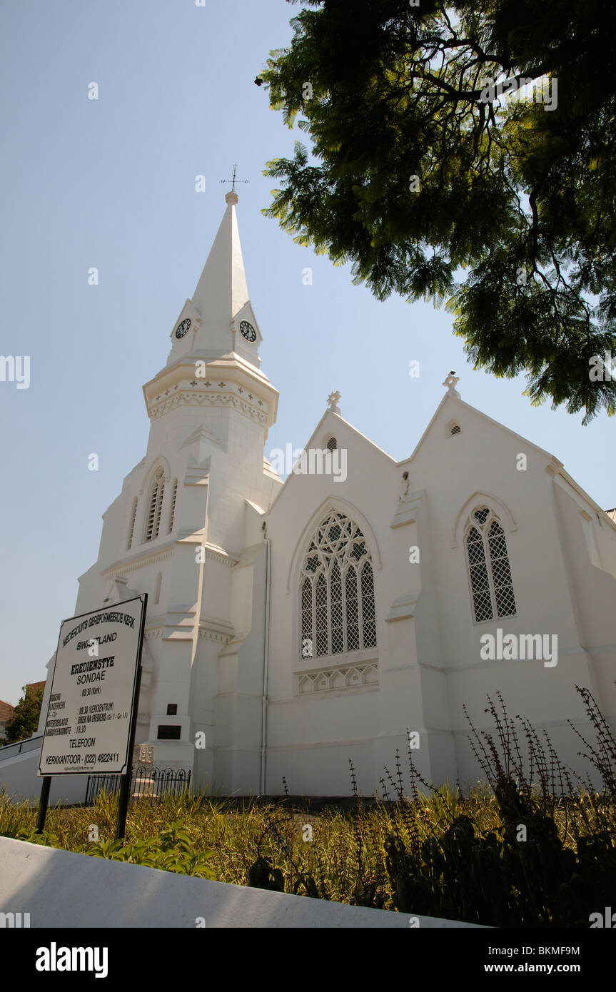 Neo struttura gotica Swartland riforma olandese la Chiesa Madre in Malmesbury Western Cape Sud Africa Foto Stock