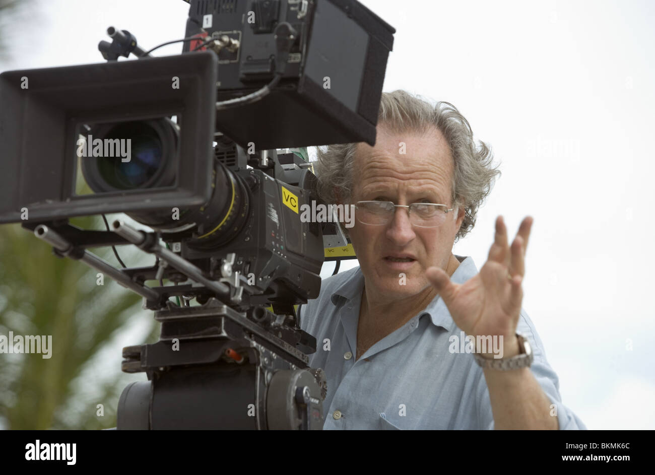 Sul set (ALT) riprese (ALT) dietro le quinte (ALT) O/S 'Miami VICE" (2006) con Michael Mann (DIR) MIMV 001-37 Foto Stock