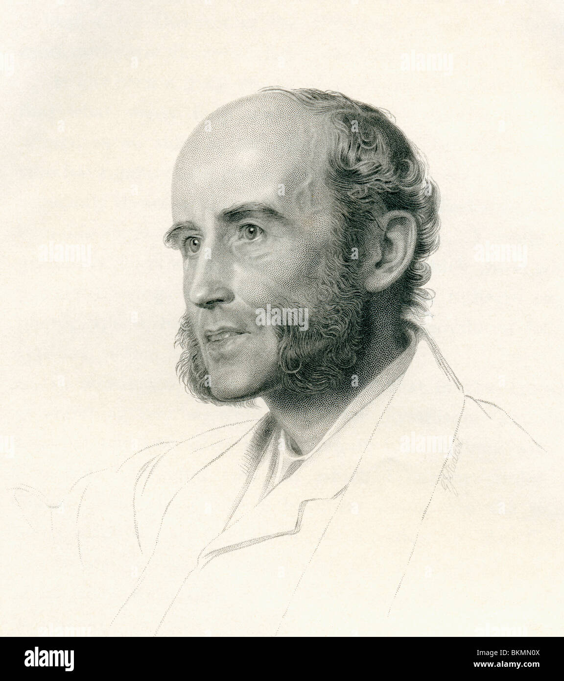 John Richard Green, 1837 a 1883. Storico inglese. Foto Stock
