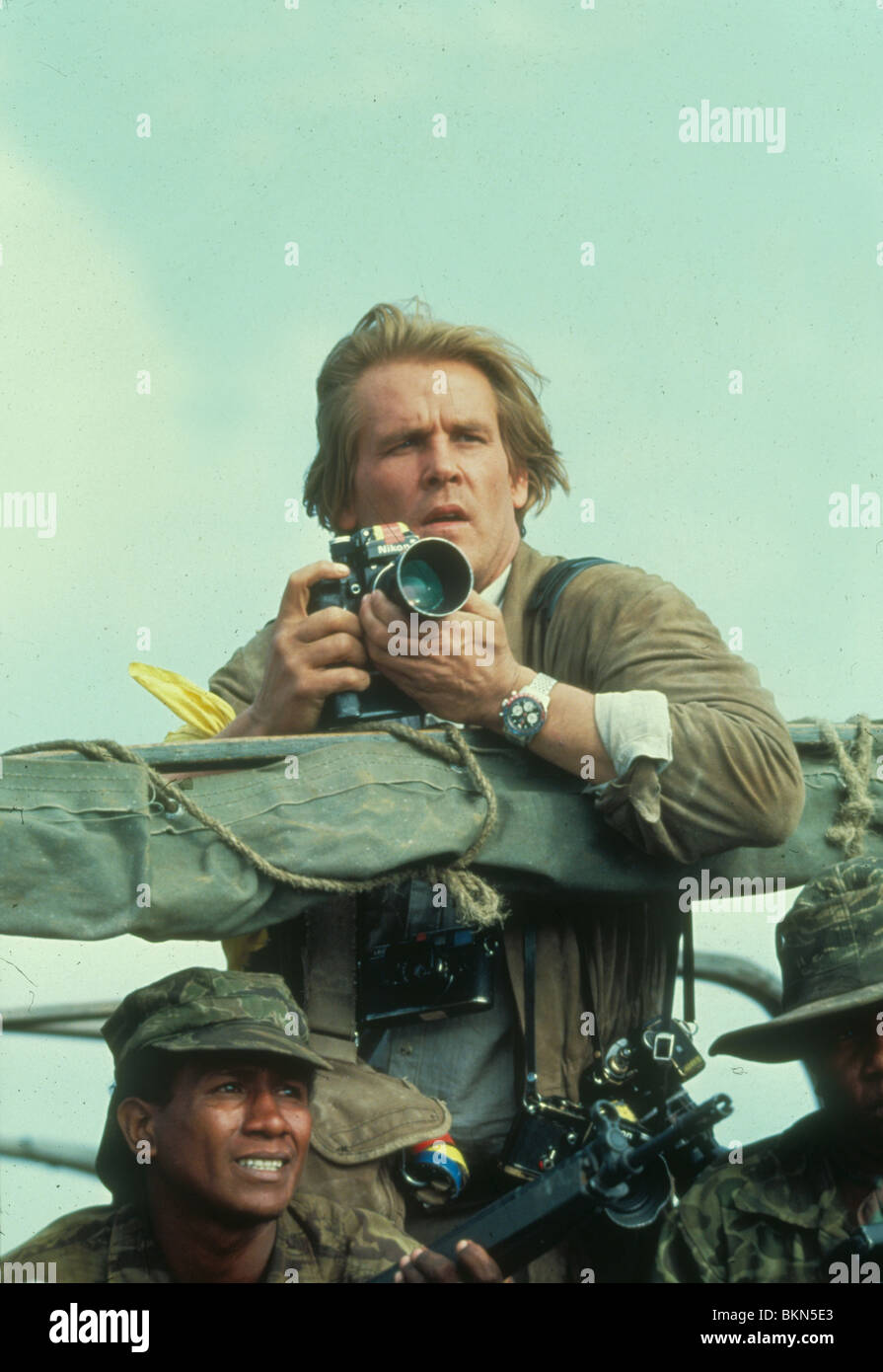 Sotto il fuoco -1983 Nick Nolte Foto Stock