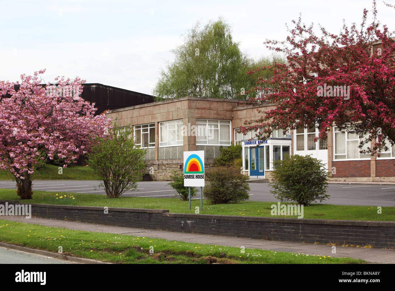 Sunrise house Hulley Road Macclesfield Cheshire studio ilianus Fotografia commerciale Foto Stock