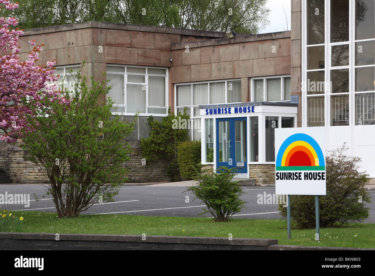 Sunrise house Hulley Road Macclesfield Cheshire studio ilianus Fotografia commerciale Foto Stock