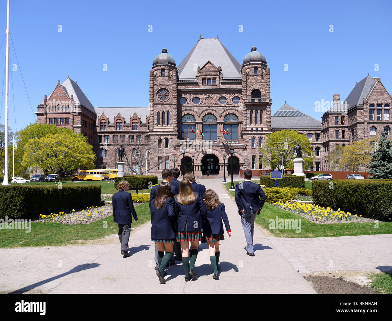 Parlamento provinciale edificio, Toronto Foto Stock