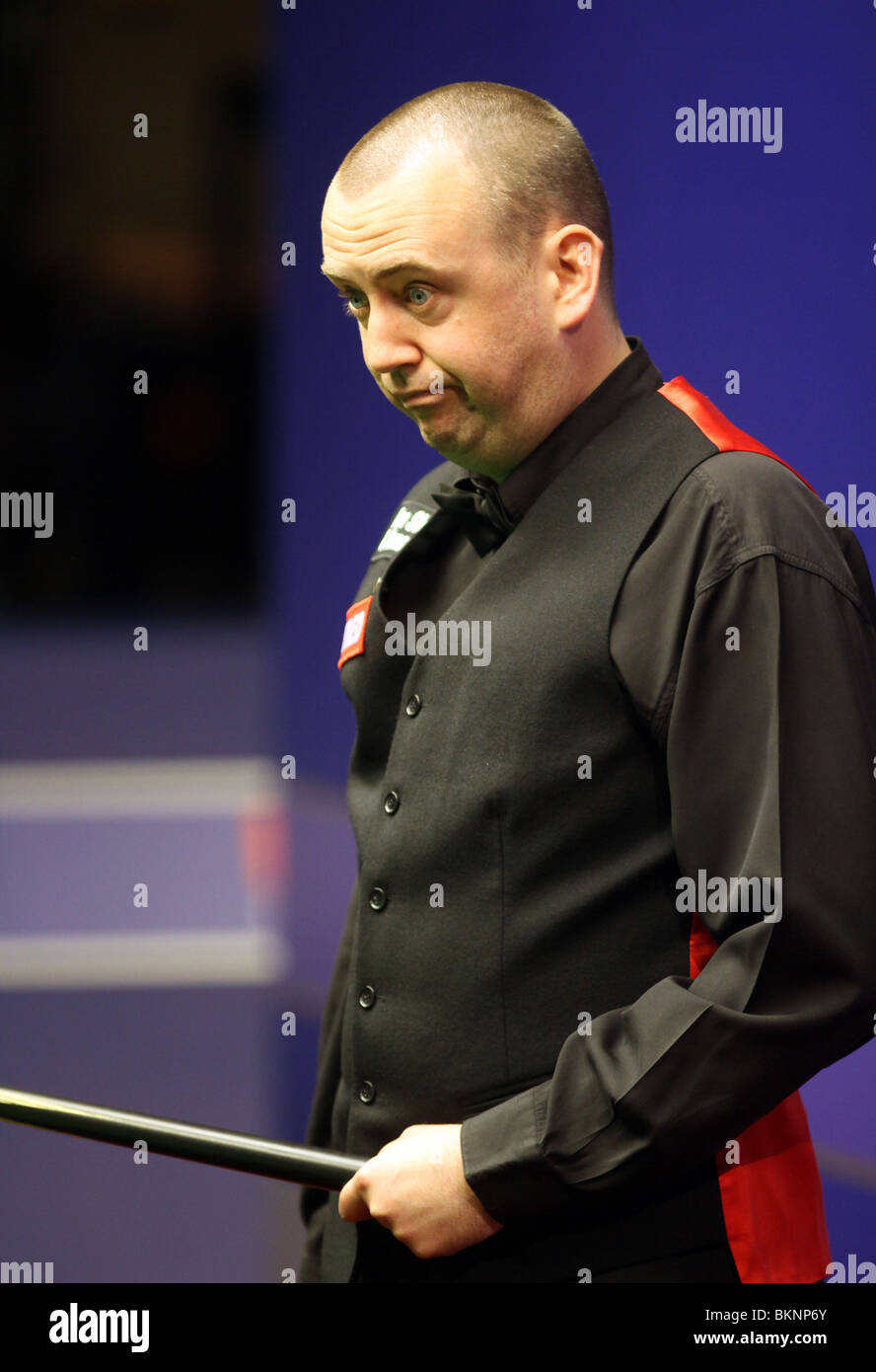 Contrassegnare WILIAMS MBE World Snooker Championship il crogiolo SHEFFIELD Inghilterra 19 aprile 2010 Foto Stock