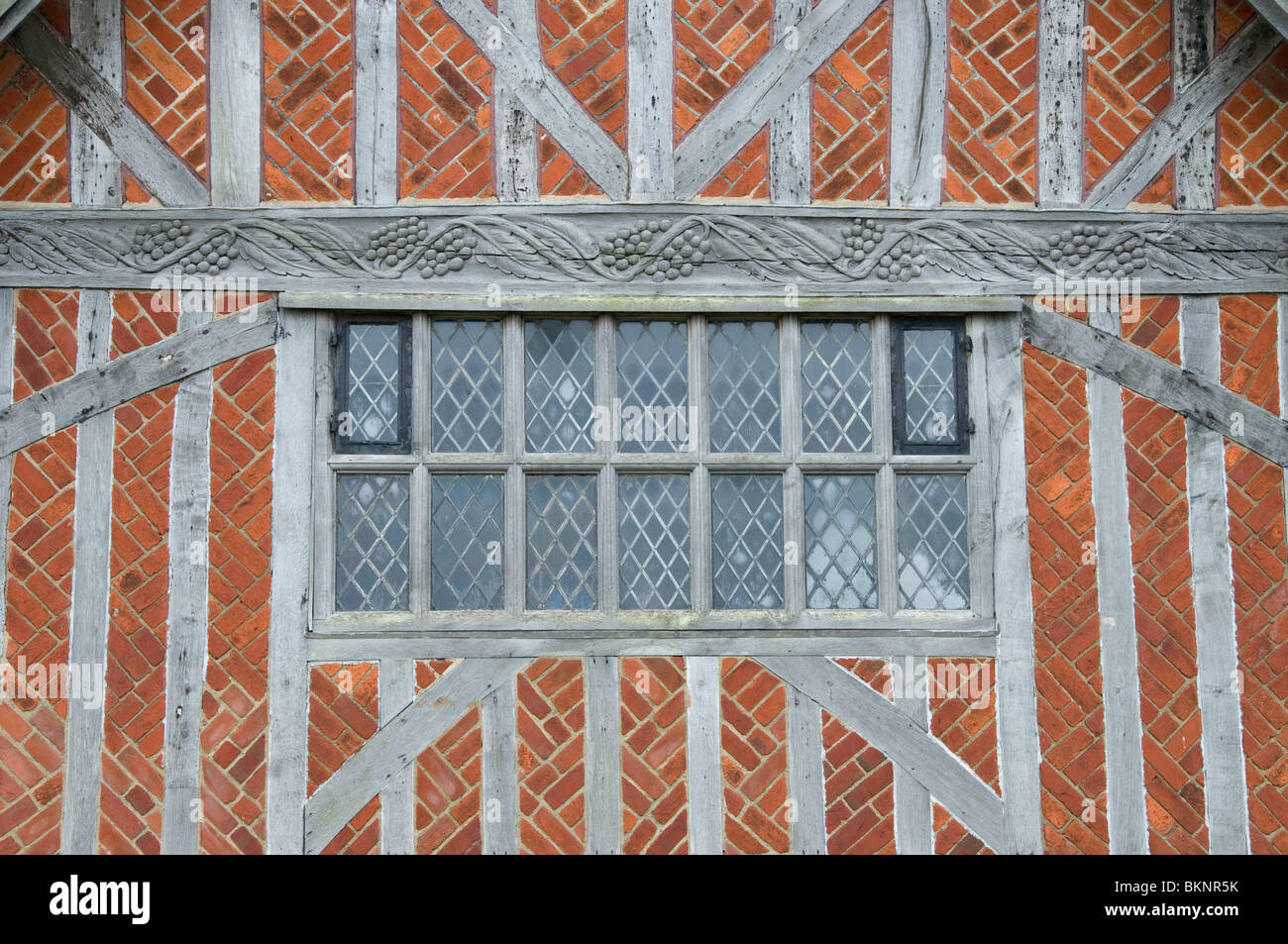 Il Tudor la struttura di legno discutibile Hall di Aldeburgh, Suffolk Foto Stock