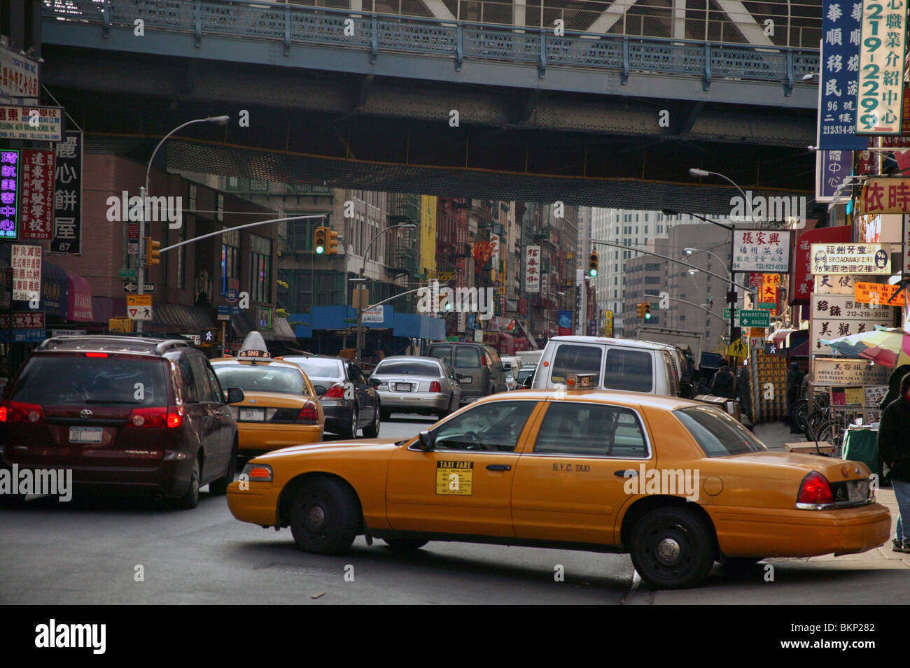 New york China town Foto Stock