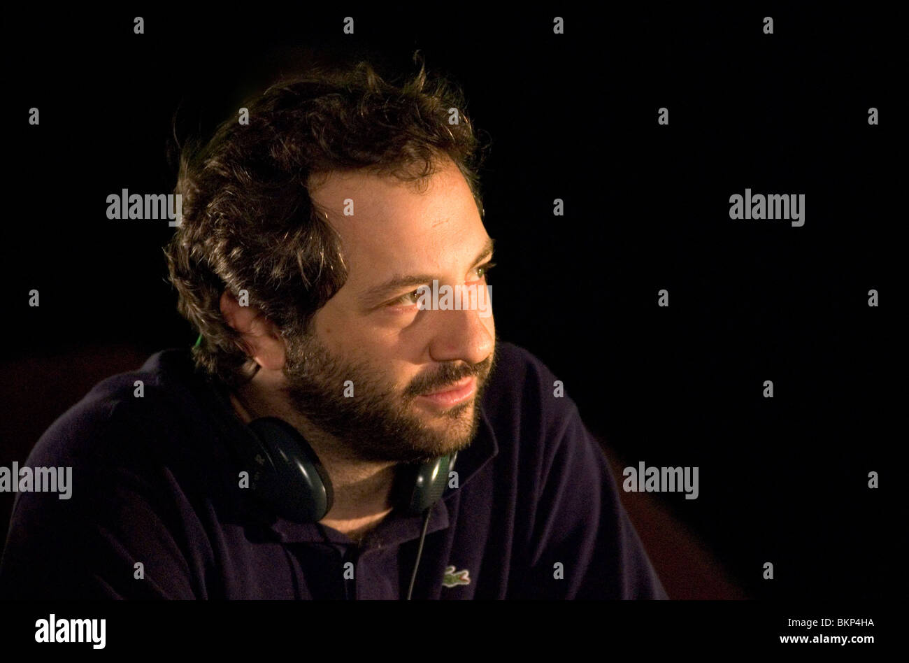 Sul set, riprese (ALT), dietro le quinte, O/S "battuto su" (2007) di Judd Apatow (DIR) KNOC 001-31 Foto Stock