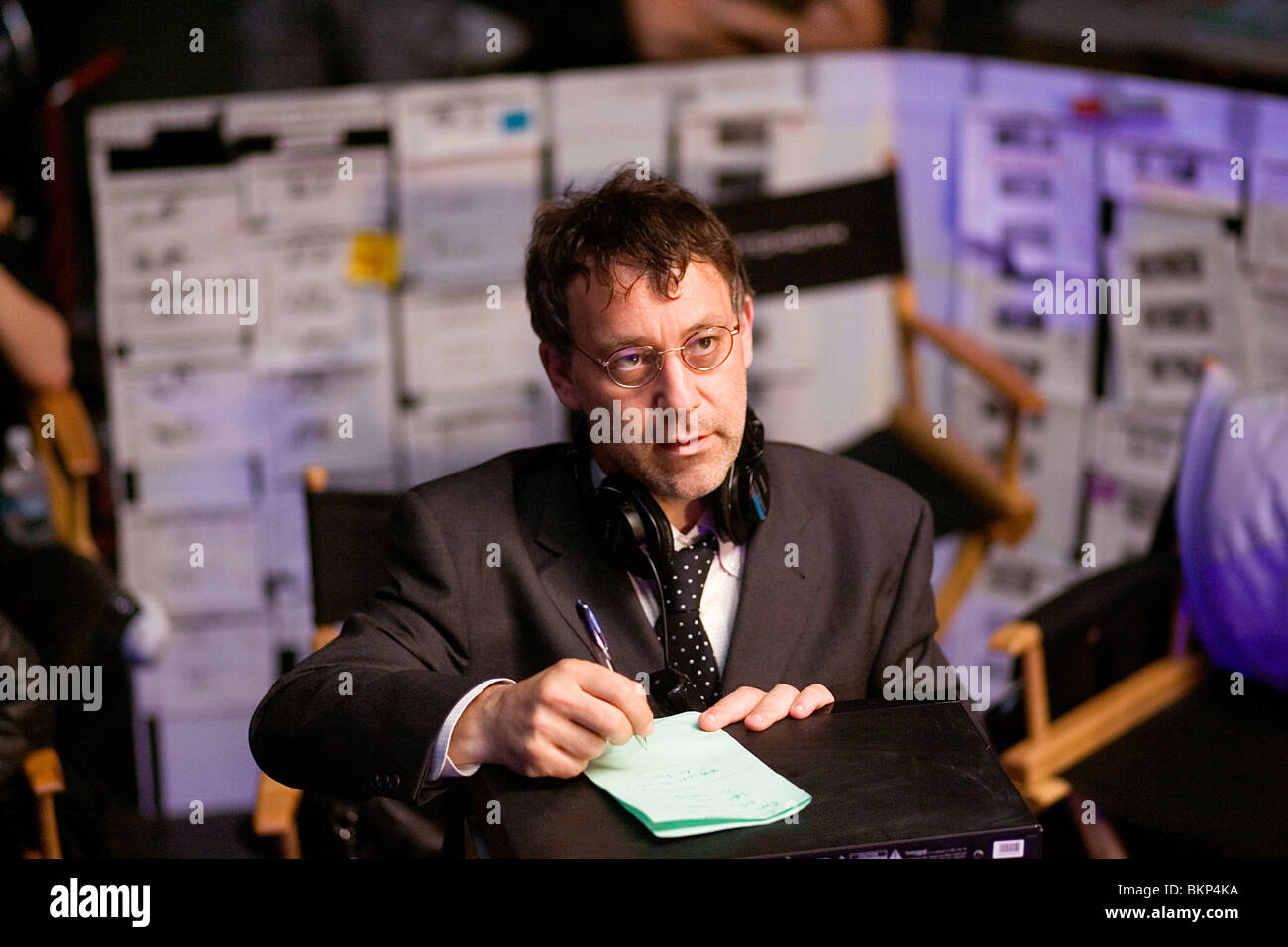 Sul set, riprese (ALT), dietro le quinte, O/S 'Uomo Ragno 3 (2007)' Spiderman 3 (ALT) SAM Raimi (DIR) SPM3 001-31 Foto Stock