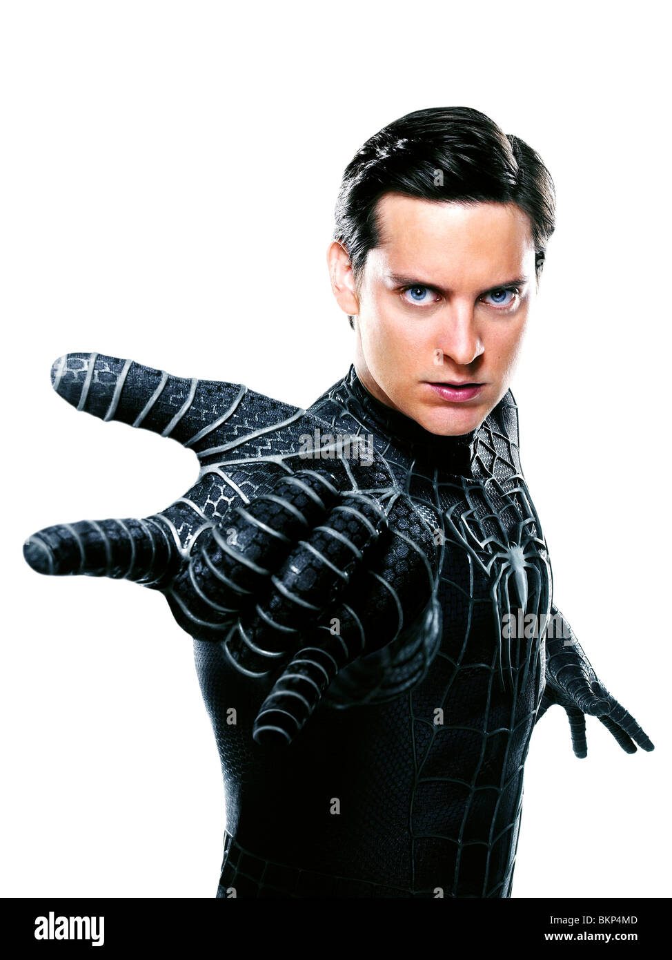 Sul set, riprese (ALT), dietro le quinte, O/S 'Uomo Ragno 3 (2007)' Spiderman 3 (ALT) TOBY MAGUIRE SPM3 001-58 Foto Stock
