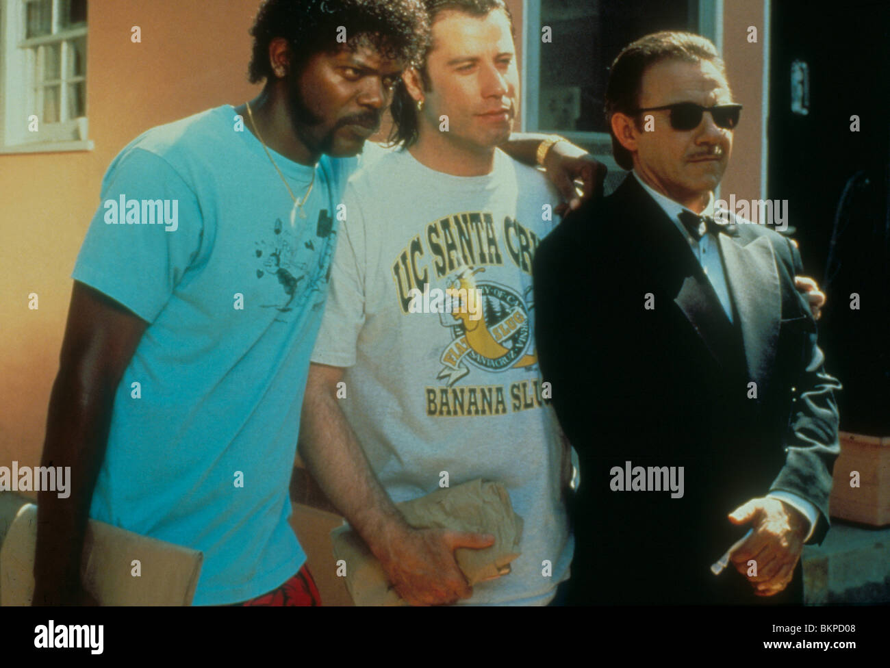 PULP FICTION (1994) samuel l jackson, John Travolta, Harvey Keitel PLFC 106 Foto Stock