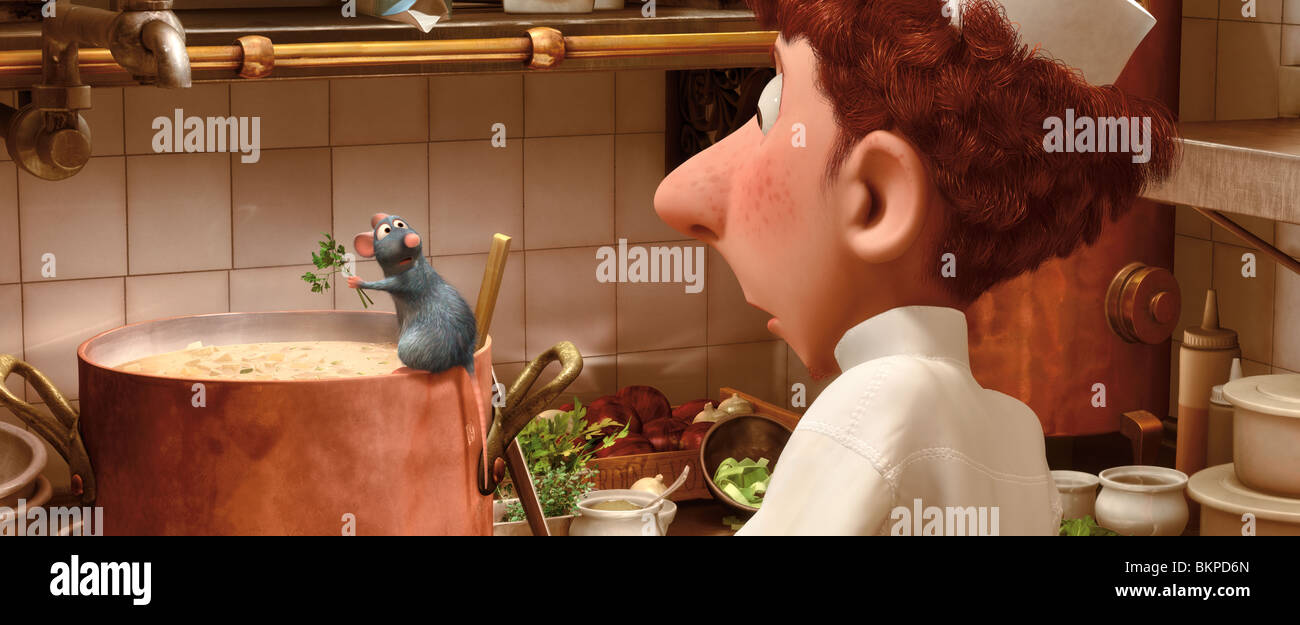 RATATOUILLE (2007) animata Brad Bird (DIR) RATA 001-03 Foto Stock