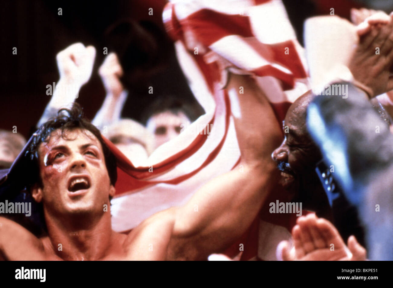 ROCKY IV (1985) Sylvester Stallone RK4 100 Foto Stock