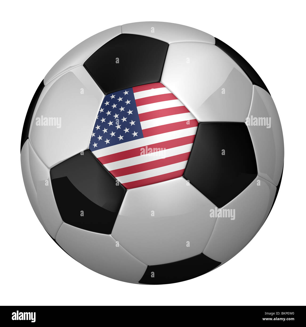 American Pallone da calcio Foto Stock