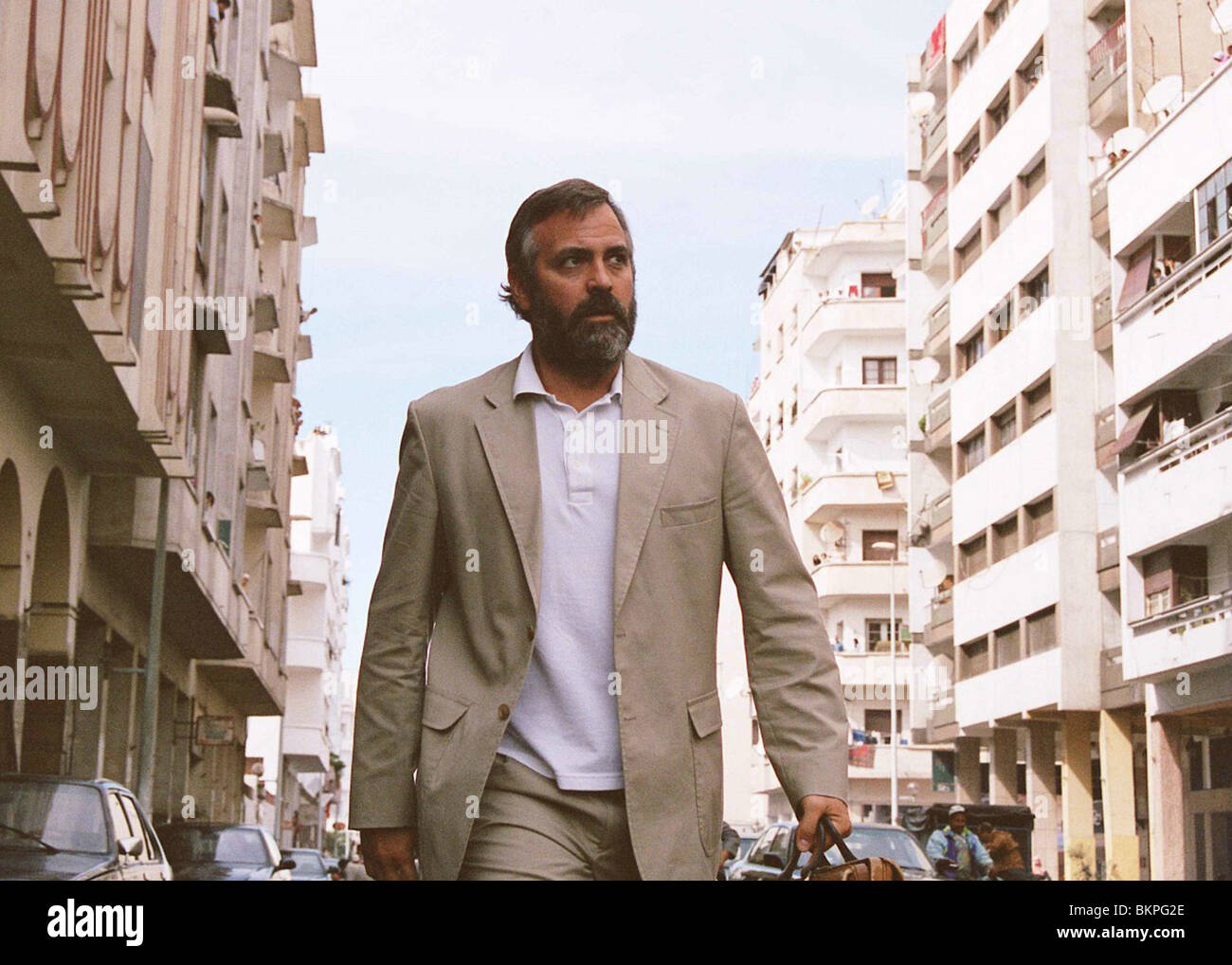 SYRIANA -2005 George Clooney Foto Stock
