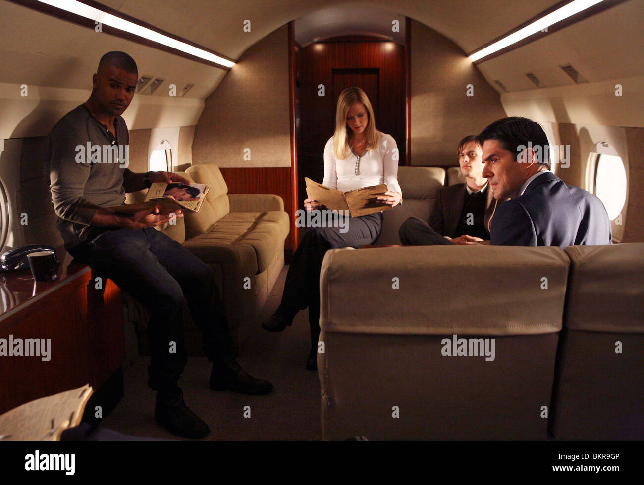 Menti criminali (T.V) A.J. Cuocere, SHEMAR MOORE, THOMAS GIBSON 002 Foto Stock