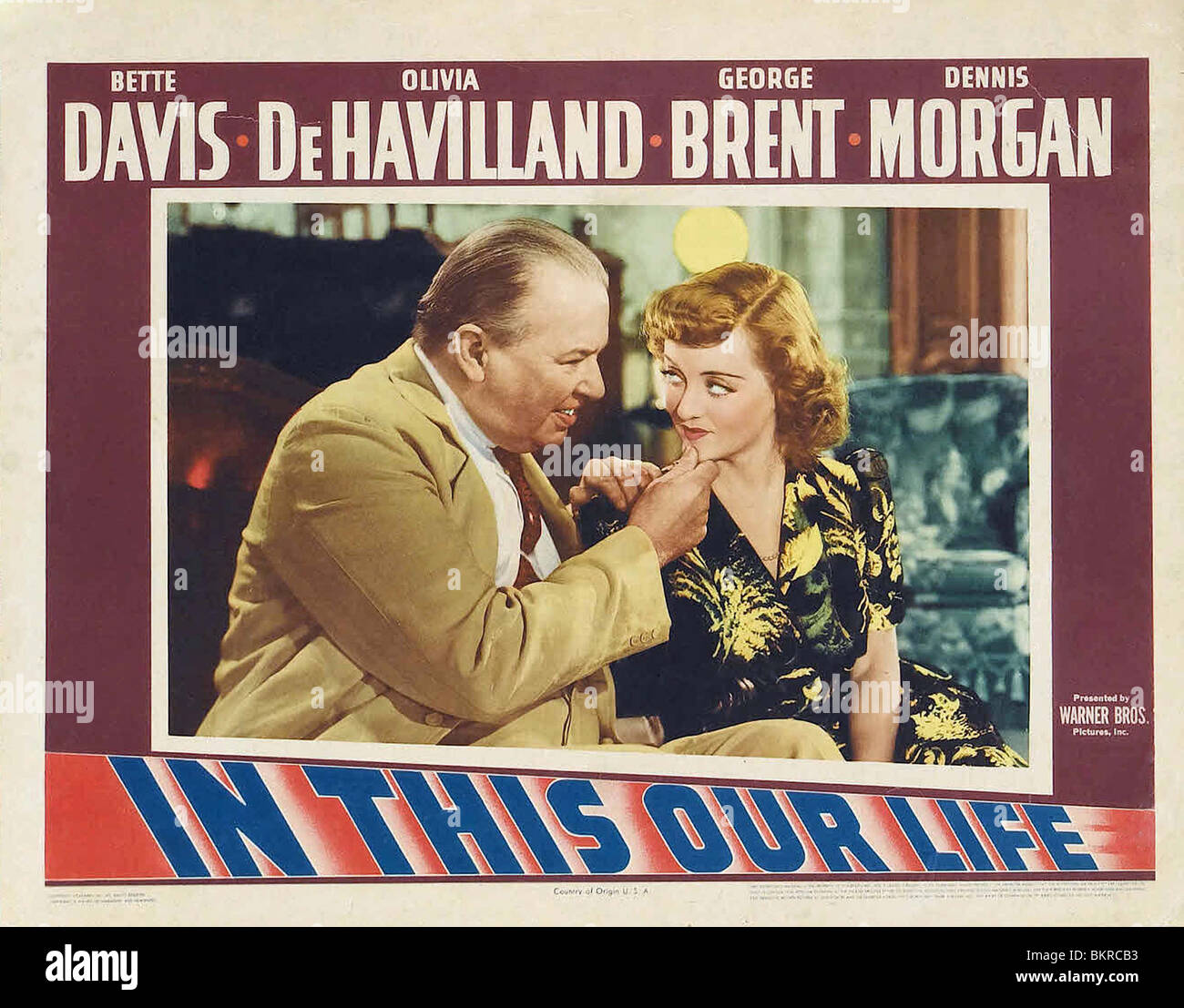 IN questa nostra vita (1942) BETTE DAVIS John Huston (DIR) 003 Foto Stock