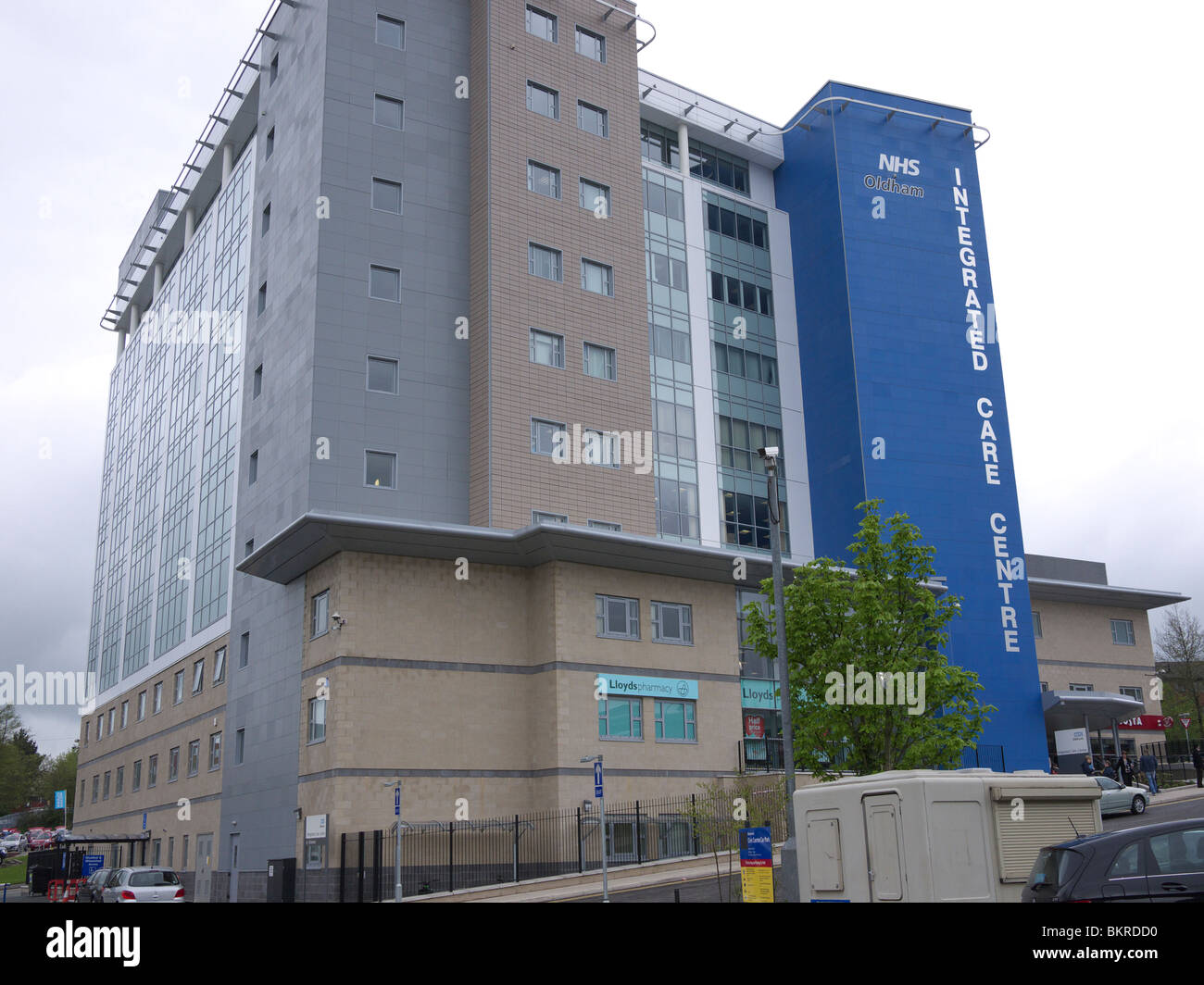 NHS Integrated care center,Oldham,Lancashire,l'Inghilterra,UK. Foto Stock