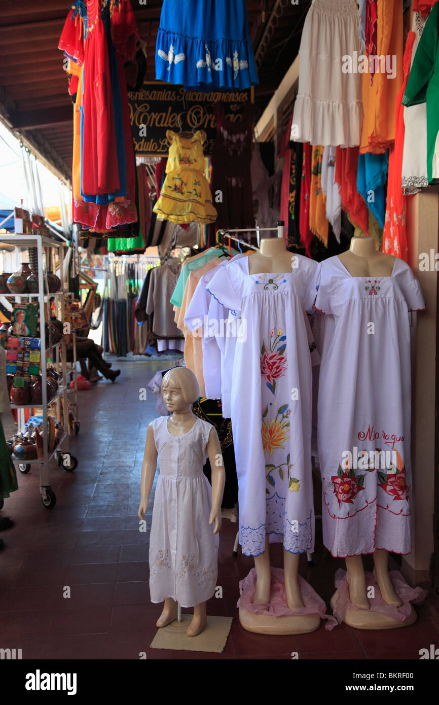 Mercado Artesanias, nazionale mercato artigiani, Masaya Nicaragua america centrale Foto Stock