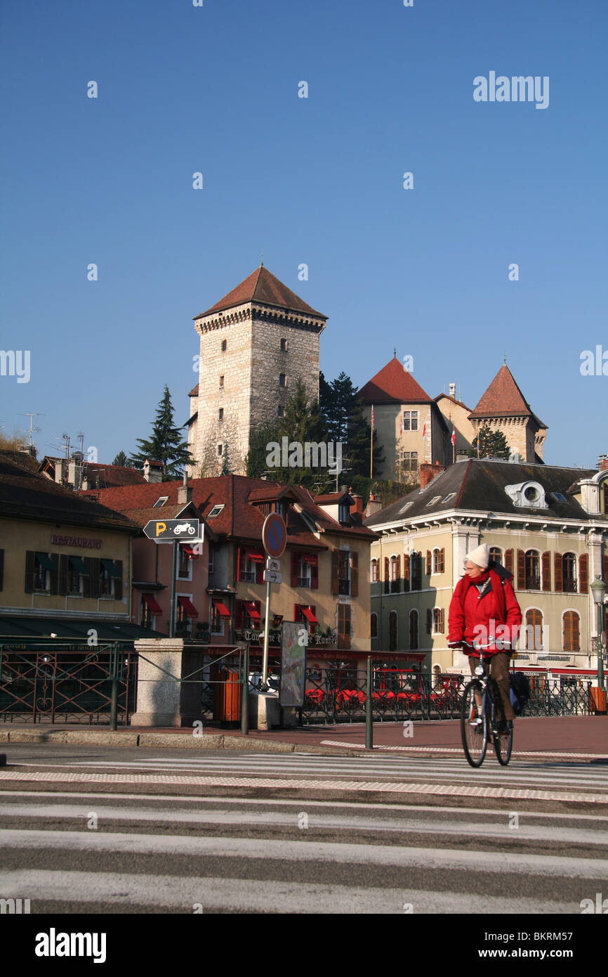 Annecy, Haute Savoie - dipartimento Rhône - Alpes Regione Francia Foto Stock