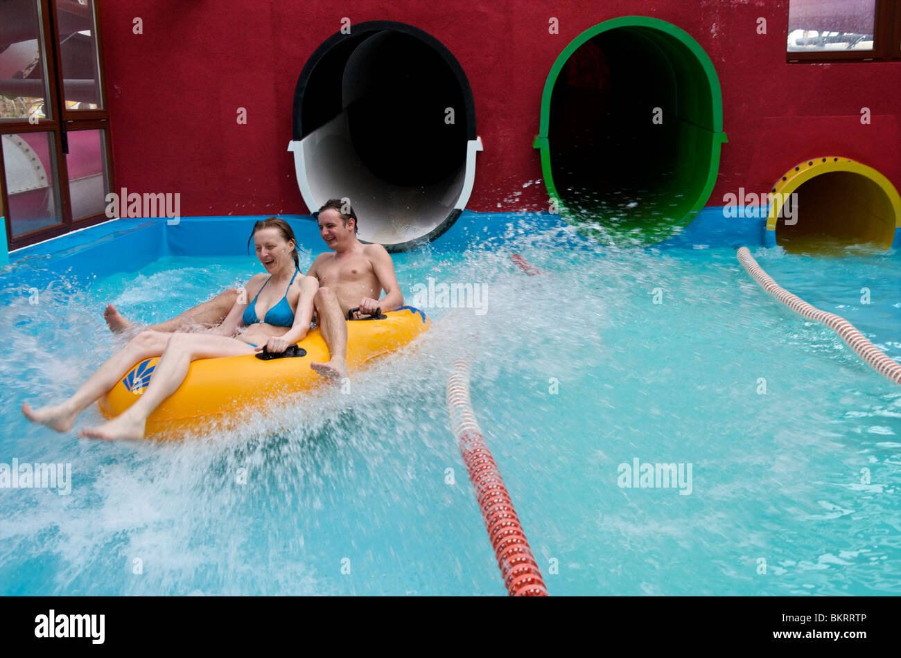 La Slovacchia, Tatralandia acqua parco termale Foto Stock