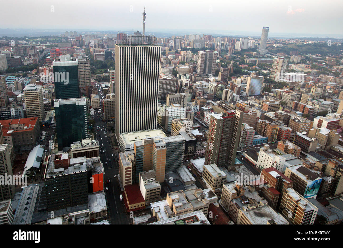 Guardare a Johannesburg, Sud Africa Foto Stock