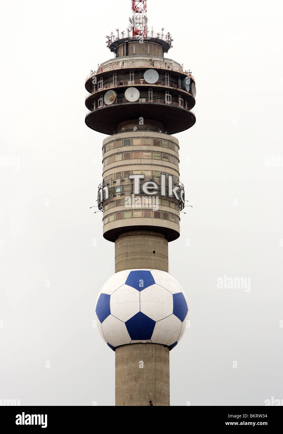 Hillbrow Tower a Johannesburg, Sud Africa Foto Stock