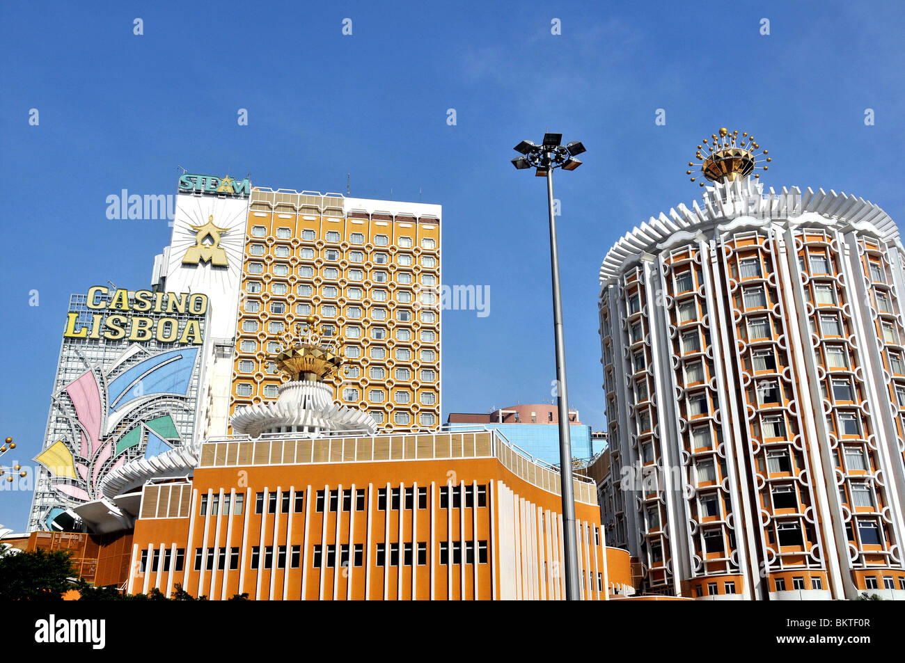 Casino Lisboa, Macau, Cina Foto Stock