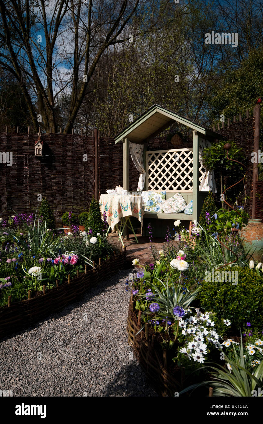 "Irene Giardino dell' mostra giardino alla RHS mostrano a Cardiff nel 2010 Foto Stock