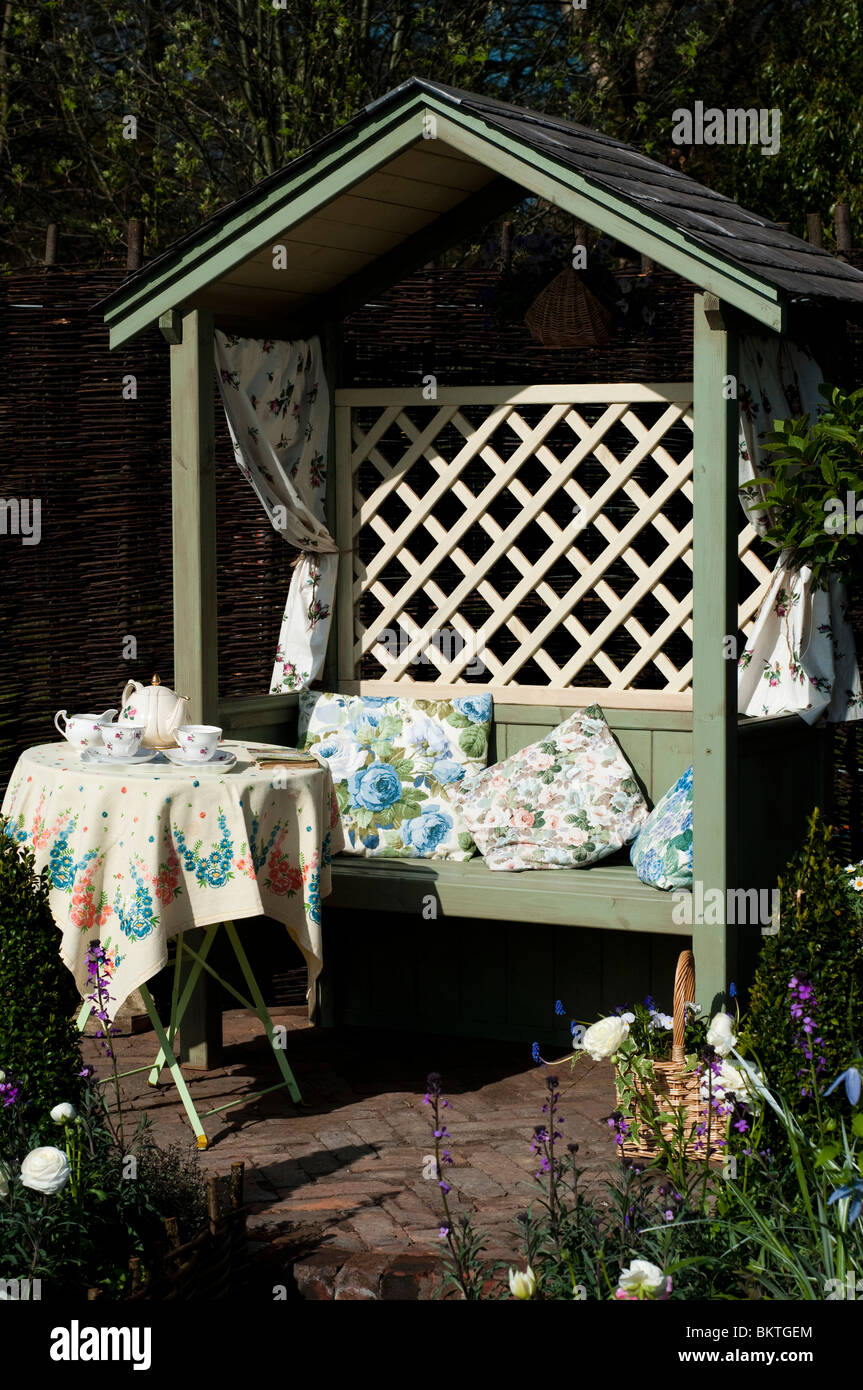 "Irene Giardino dell' mostra giardino alla RHS mostrano a Cardiff nel 2010 Foto Stock