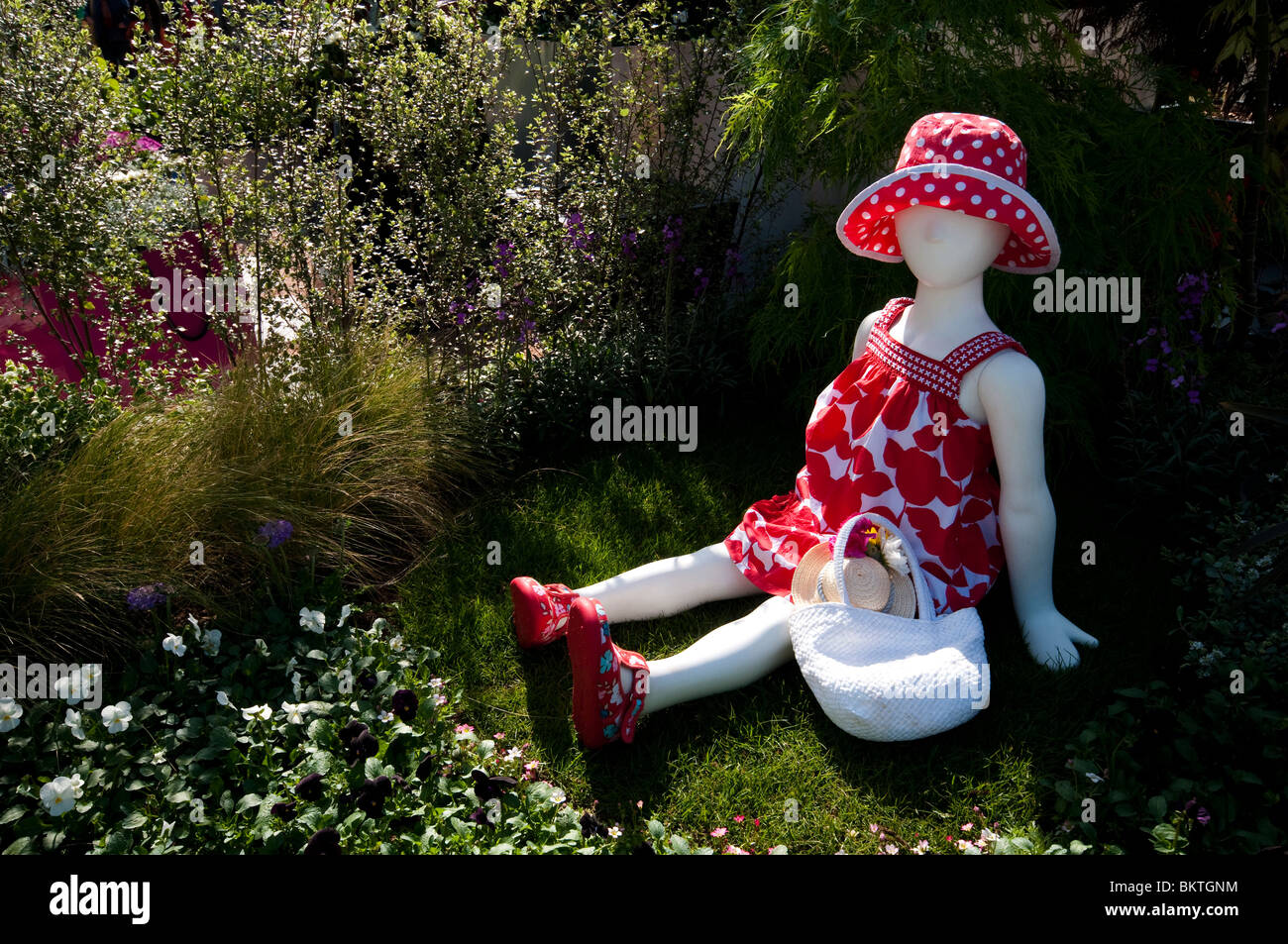 Consiglio europeo di Cardiff al Salone giardino alla RHS mostrano a Cardiff nel 2010 Foto Stock