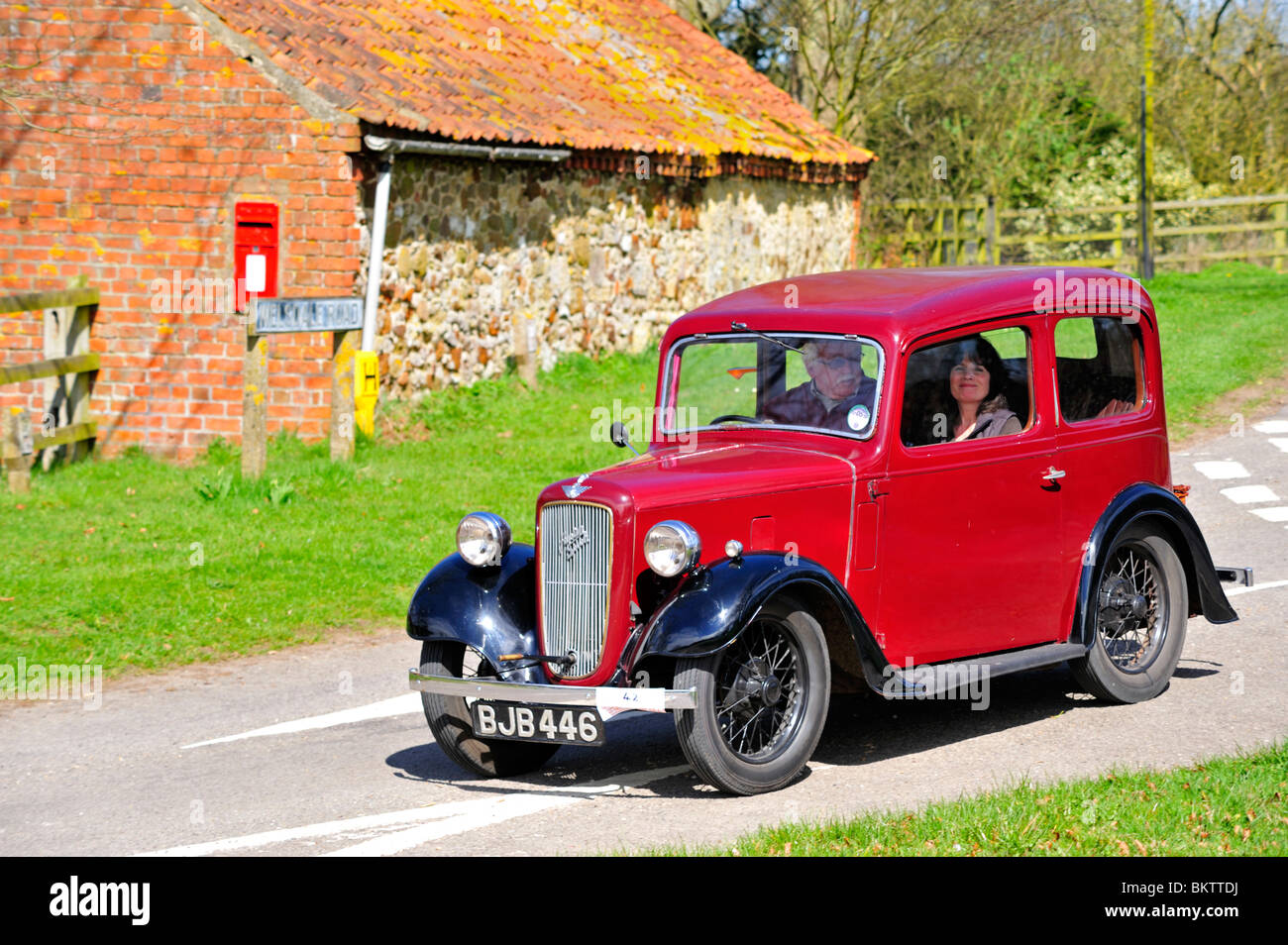AUSTIN, RUBY CLASIC, SULLA STRADA APERTA. Foto Stock