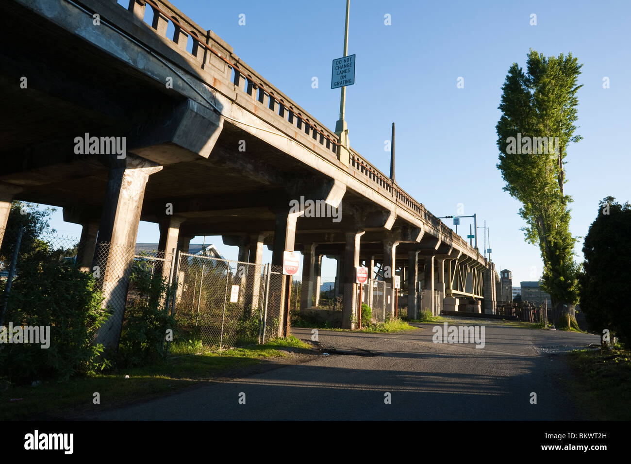 South Park Bridge - Seattle, Washington Foto Stock