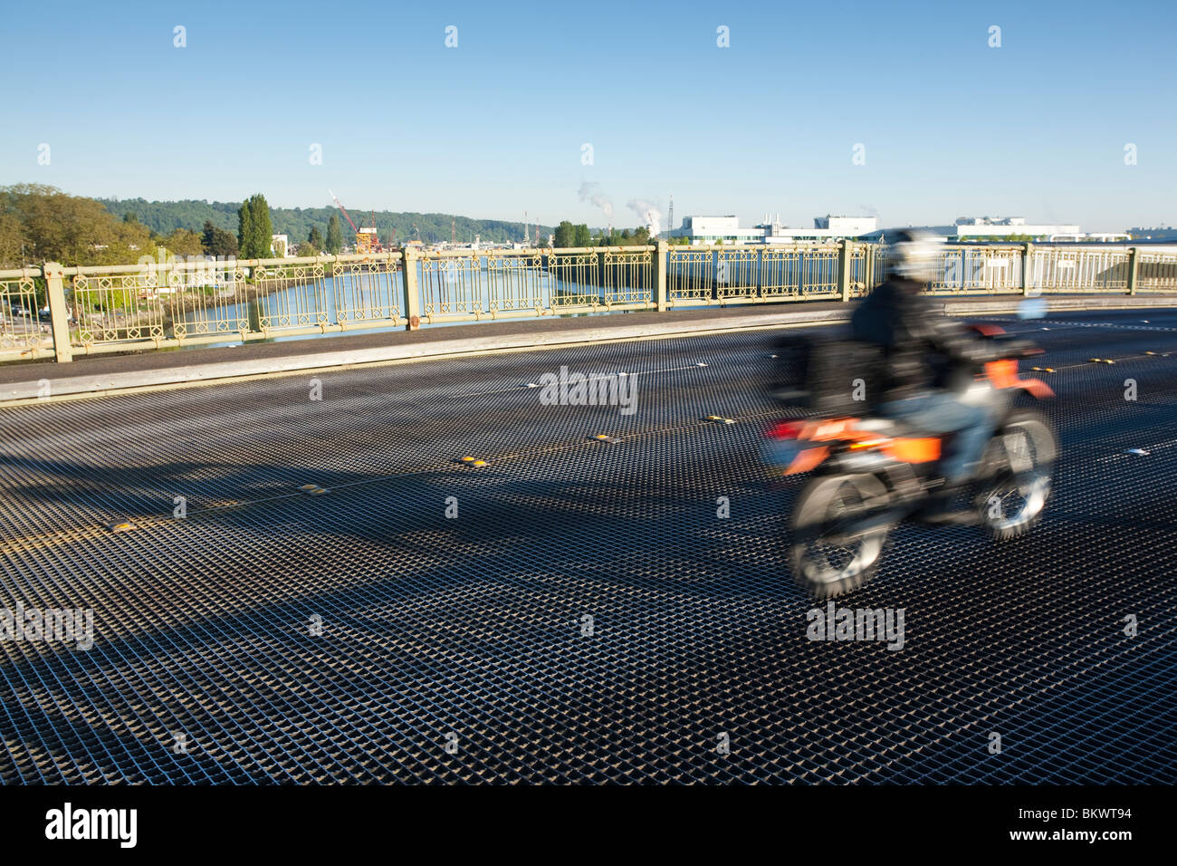 South Park Bridge - Seattle, Washington Foto Stock