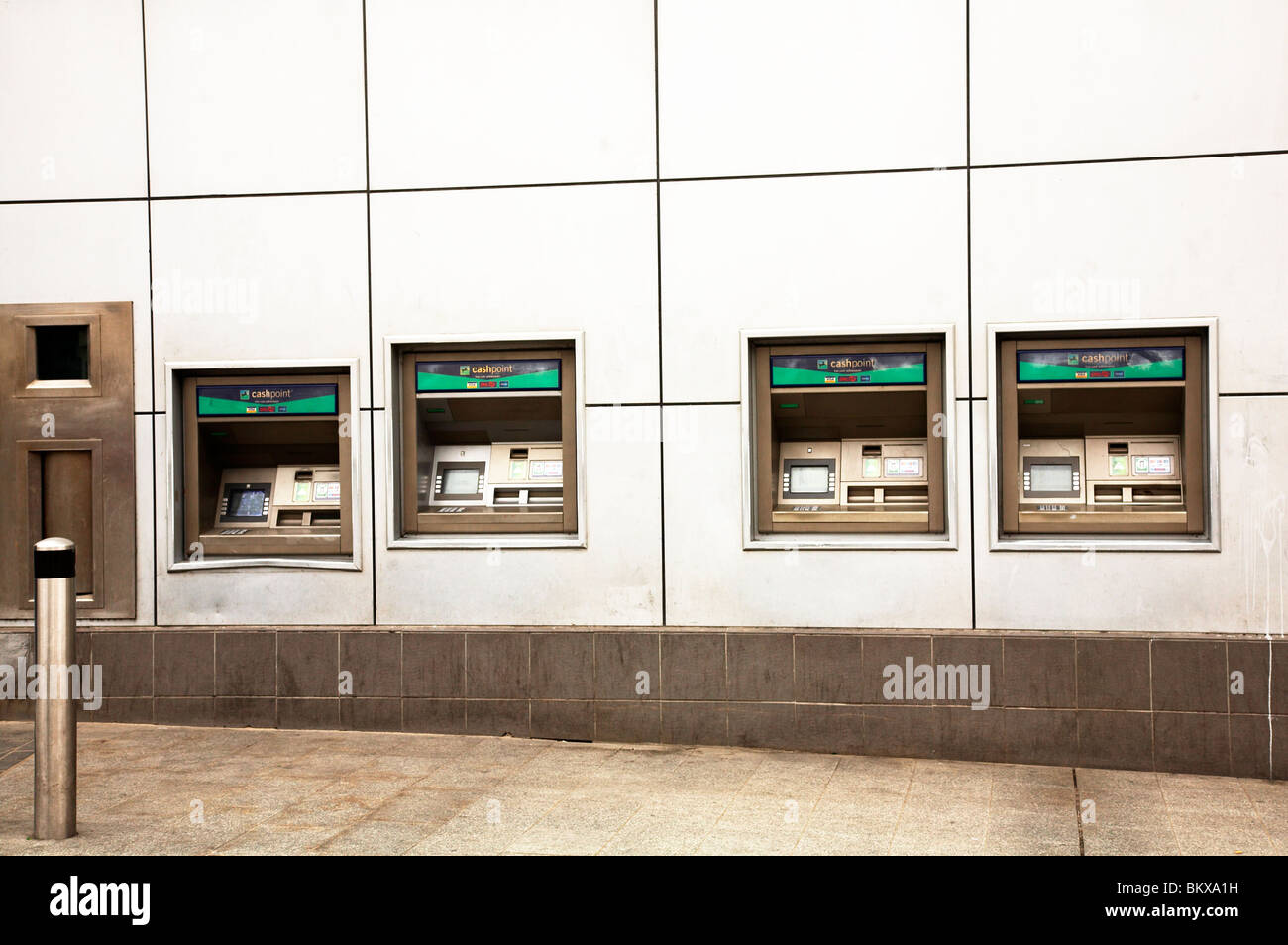 Quattro Lloyds TSB macchine bancomat Foto Stock