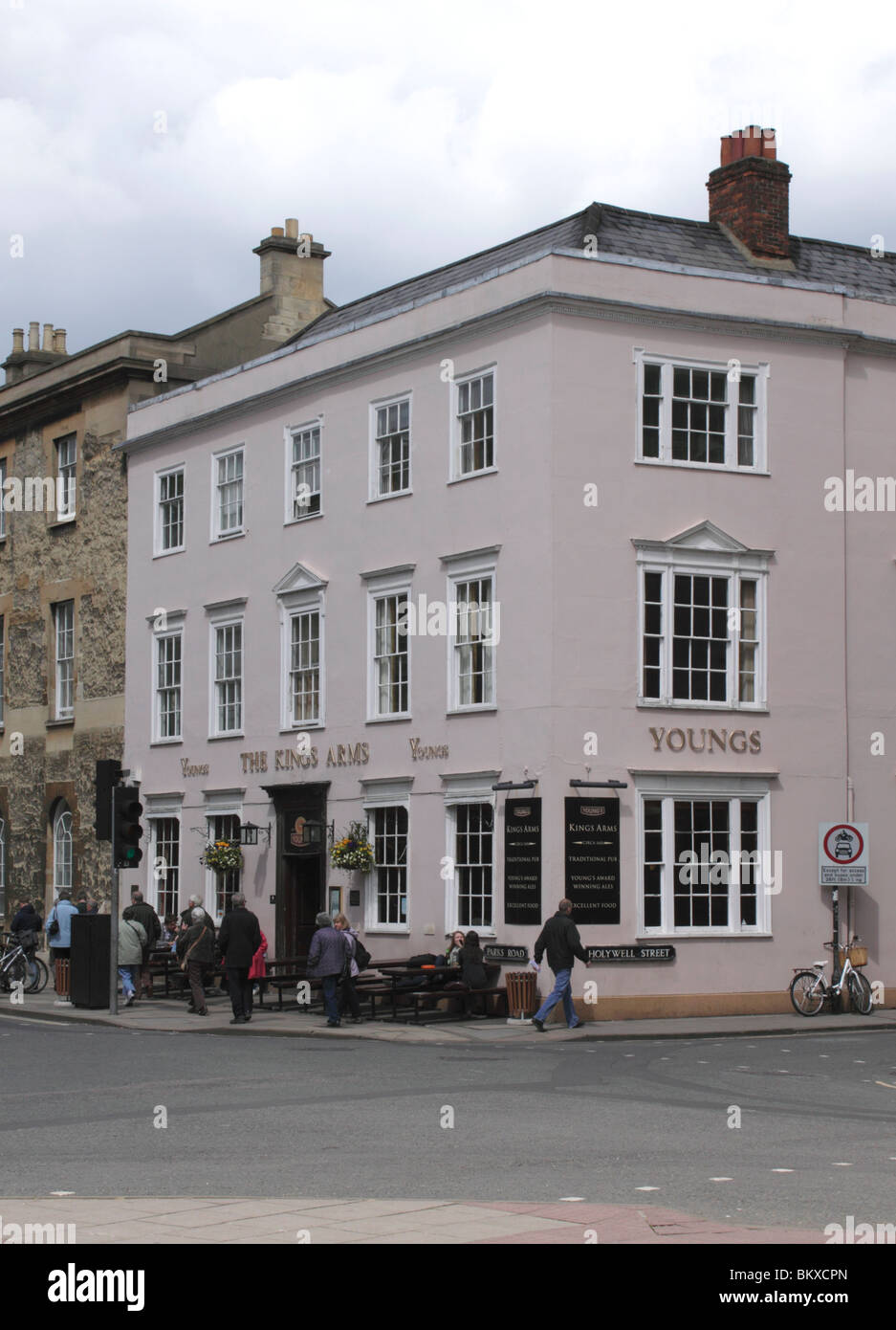 Il Kings Arms Pub Parchi Road Oxford Maggio 2010 Foto Stock