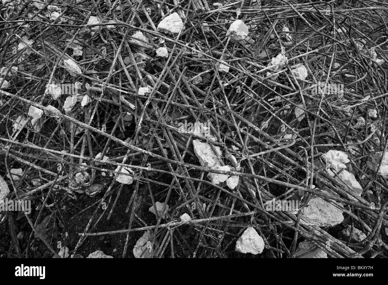 Edificio danneggiato a Port au Prince dopo un terremoto di magnitudine 7.0 ha colpito Haiti il 12 gennaio 2010 Foto Stock