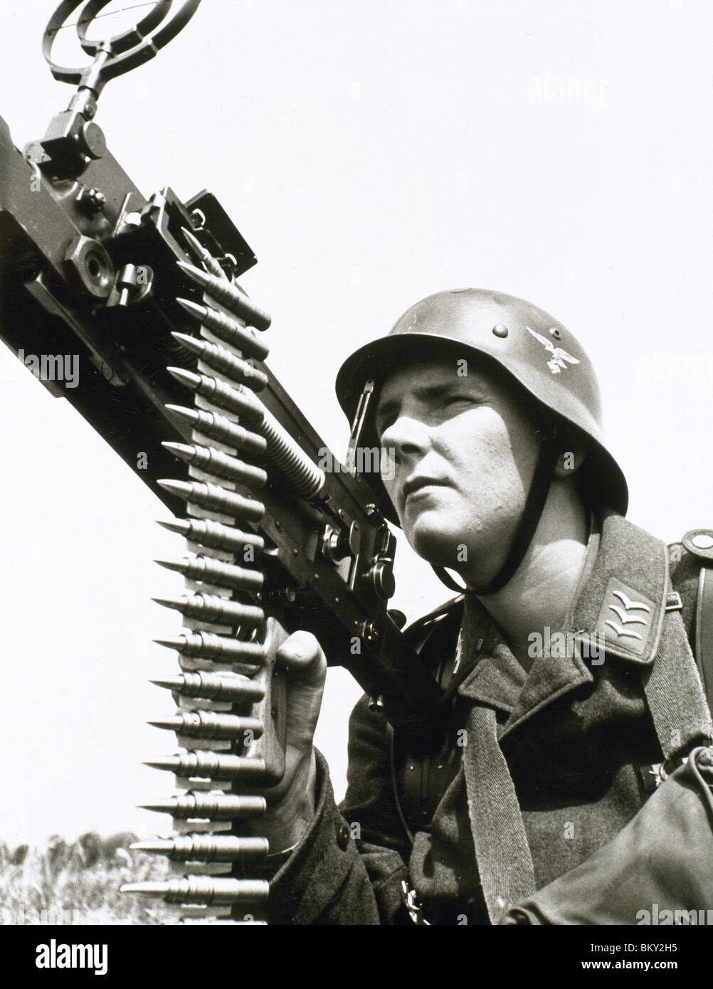 La seconda guerra mondiale. Soldato tedesco. Foto Stock