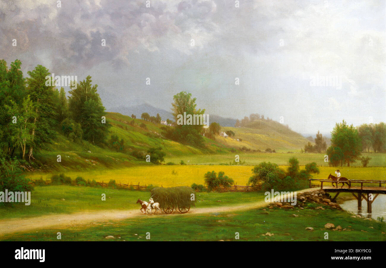 Il Carro Di Fieno Foto Stock Alamy