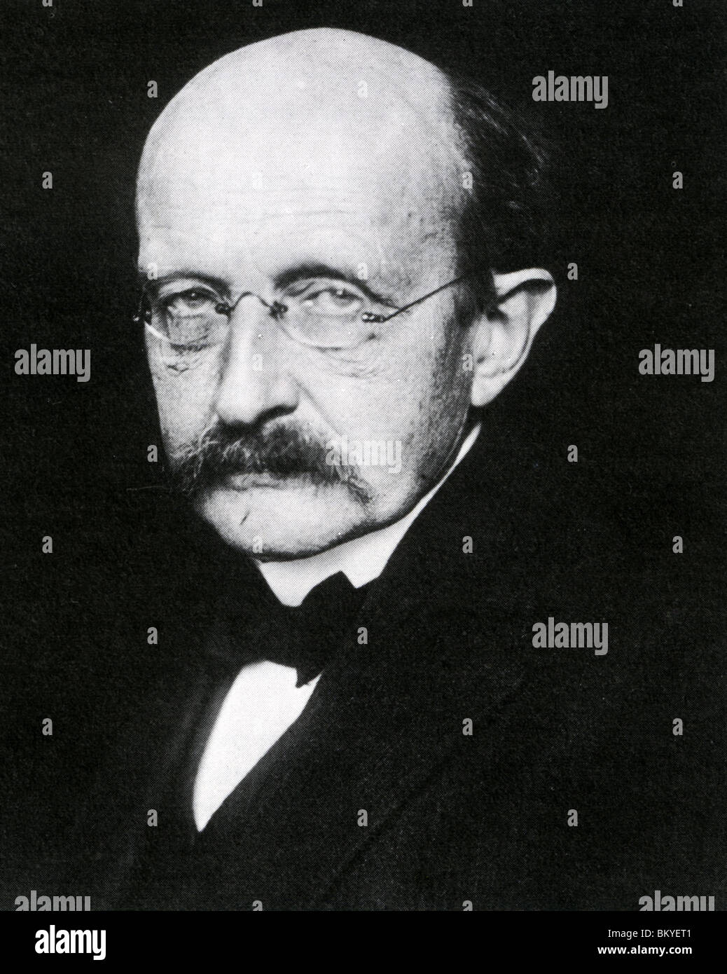MAX PLANCK - fisico tedesco meglio conosciuto per la sua teoria della meccanica quantistica (1858-1947) Foto Stock
