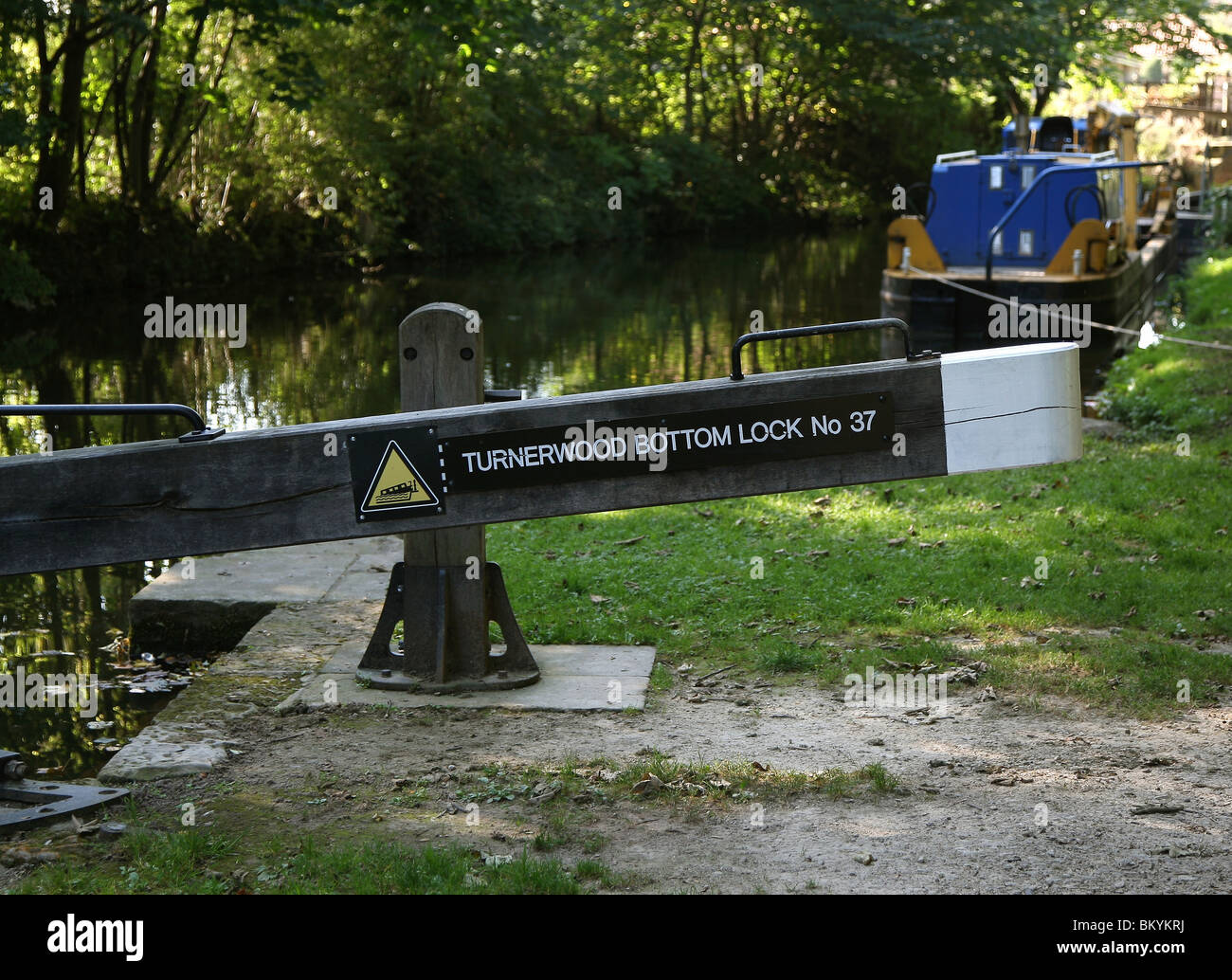 Chesterfield Canal Shireoaks vicino a Worksop Nottinghamshire Inghilterra GB UK 2009 Foto Stock