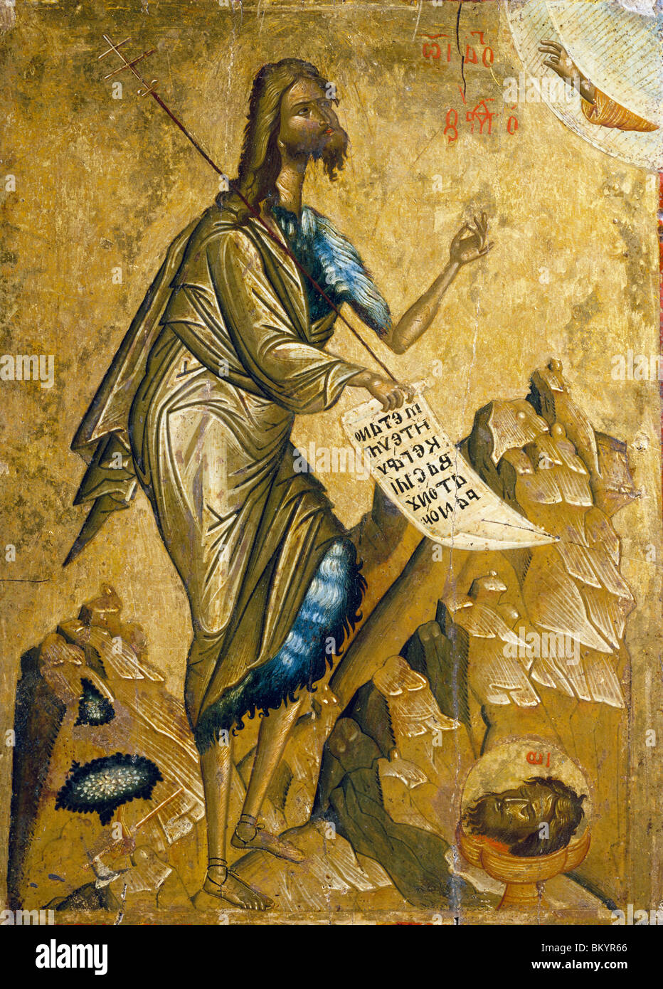 San Giovanni Battista, 1330-1435 Foto Stock