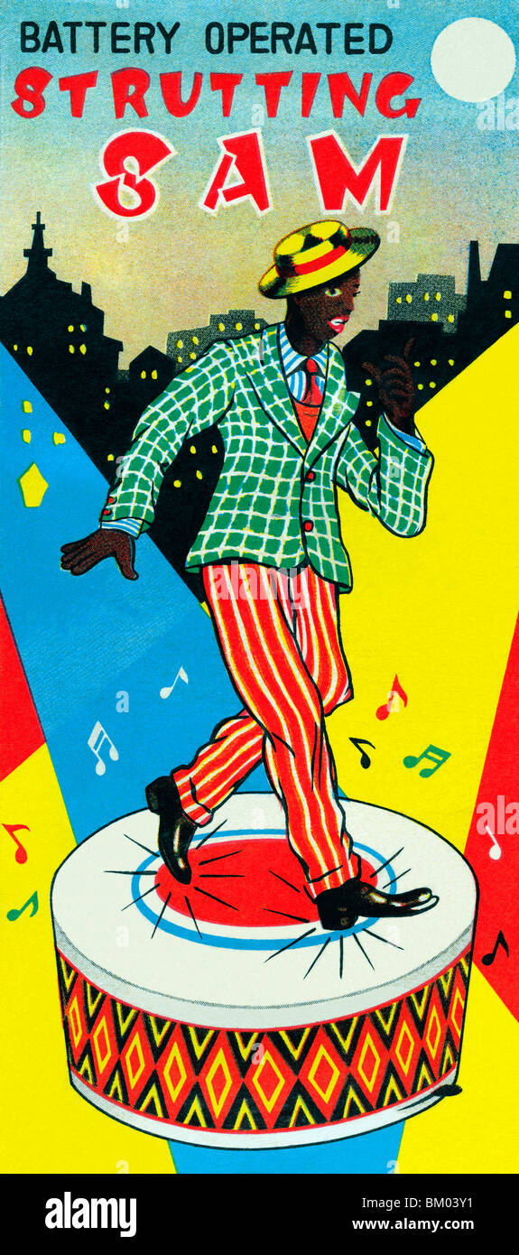 Strutting Sam Foto Stock