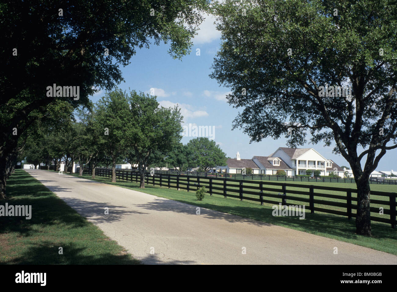 Il Southfork Ranch, Dallas, Texas, Stati Uniti d'America Foto Stock
