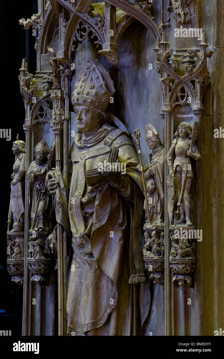 Cattedrale di Magonza, Mainz, Renania-Palatinato, Germania, Europa Foto Stock