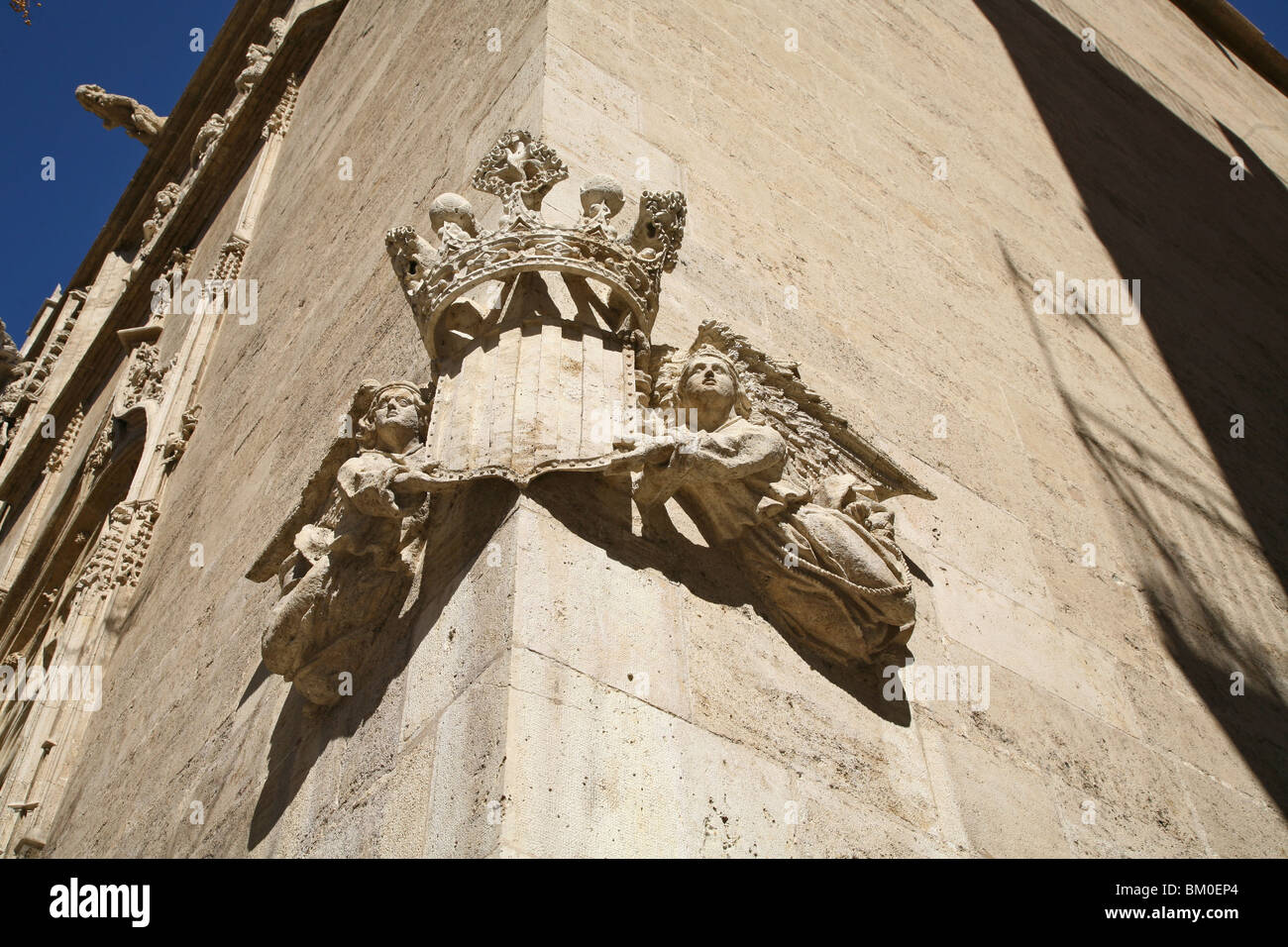Lonja de la Seda, seta Exchange, sito Patrimonio Mondiale dell'UNESCO, Valencia, Spagna Foto Stock
