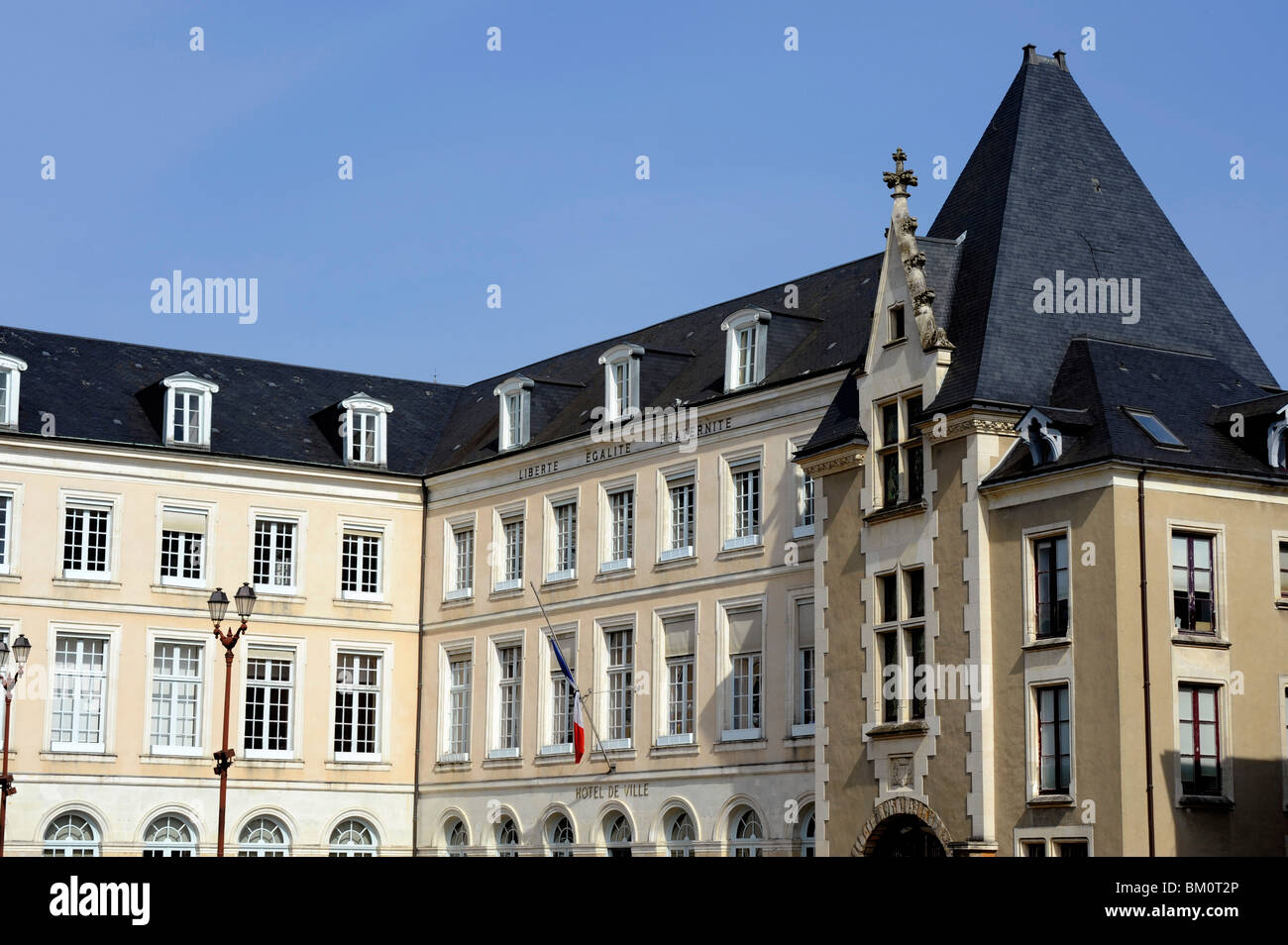 Municipio di Plantagenet Città Vecchia di Le Mans, Sarthe, Francia Foto Stock