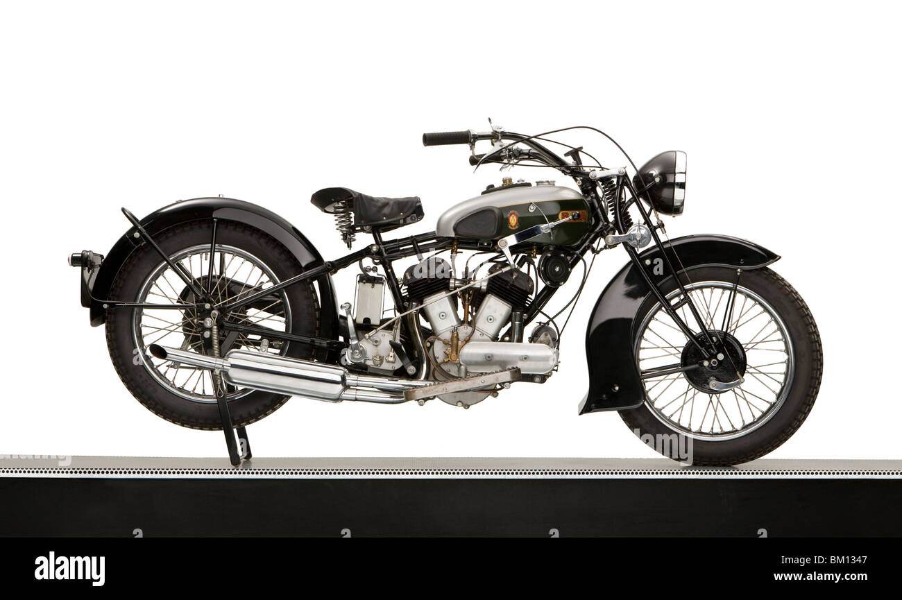 1932 BSA 986cc modello G32-14 motociclo Foto Stock